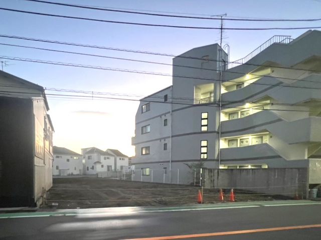 重量鉄骨造３建て家屋解体工事(東京都世田谷区千歳台)工事後の様子です。